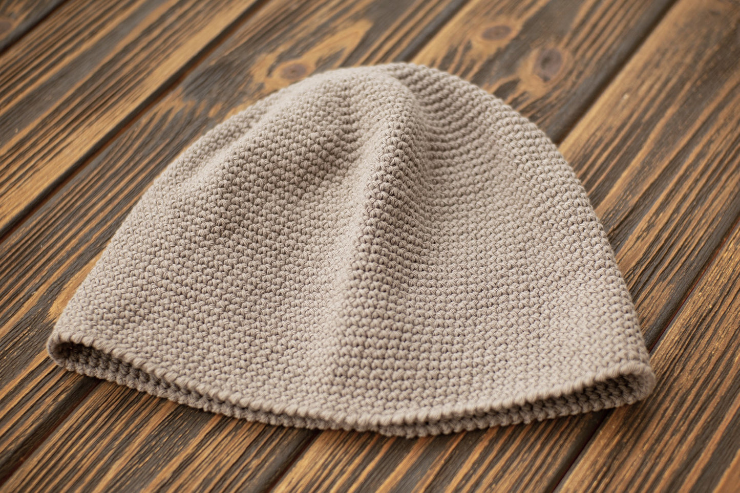 Handmade Men's Crocheted Hat