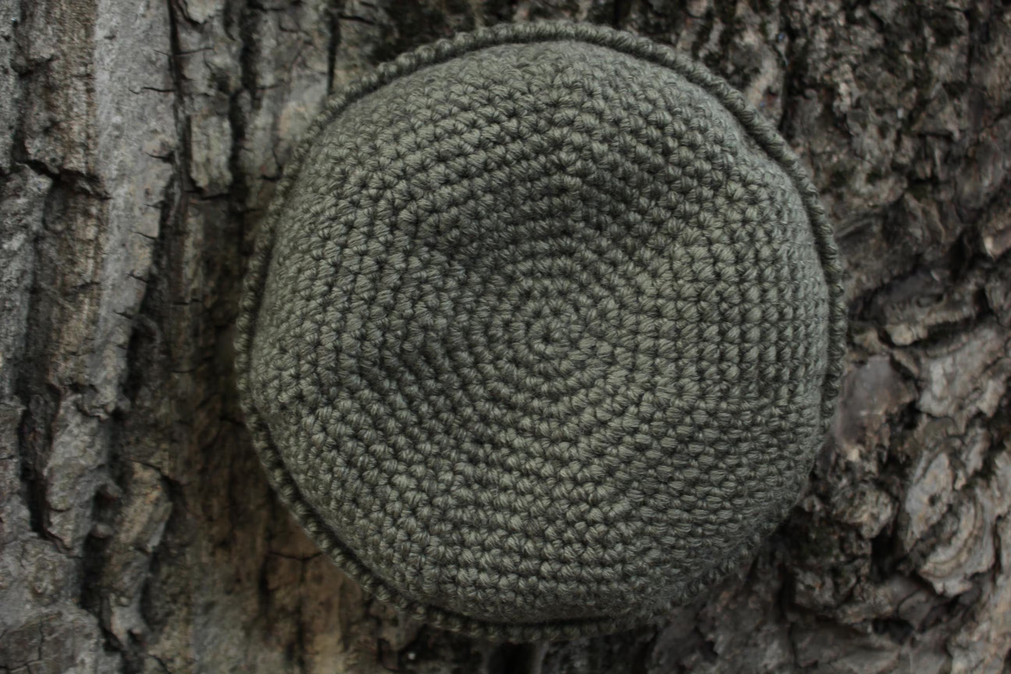Fisherman Beanie Hat, Short Beanie, 100% Merino Wool Hat, Handmade Crochet Hat, Watch Cap, Docker Style Hat