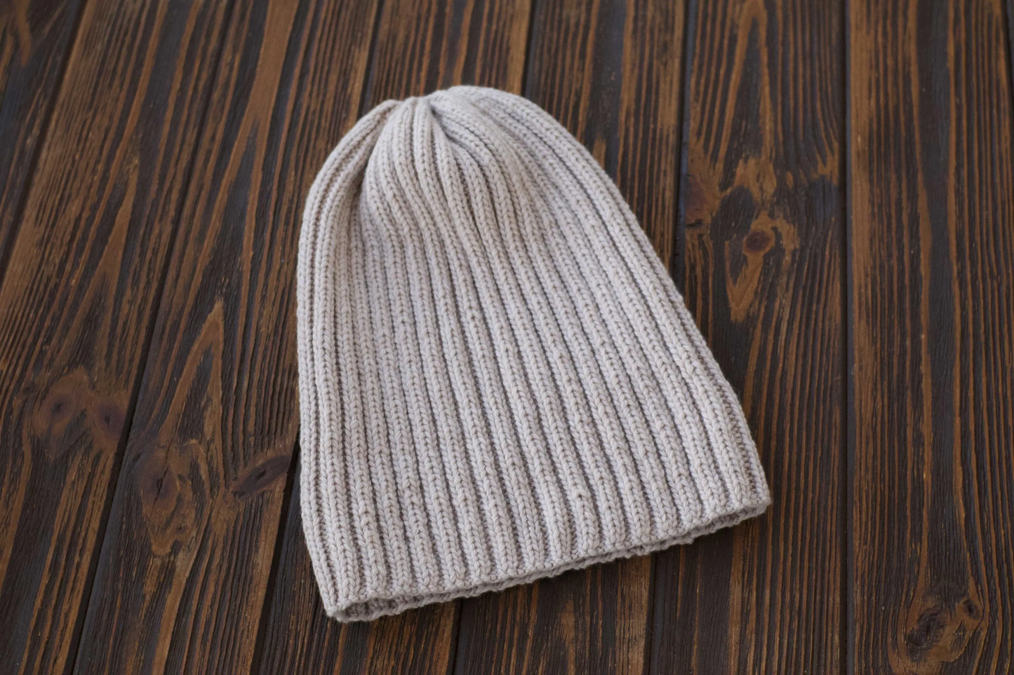 Wool hat, Larger Beanie, Thick knit hat, Merino wool beanie, Men's Knitted Hat, Off-White Beanie Men