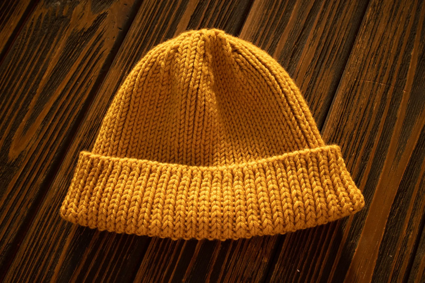 Short Cuffed Beanie, Watch Cap, Ribbed Fisherman Beanie, Handmade Knit Hat, 100% Merino Wool Unisex Hat, Lightweight Beanie