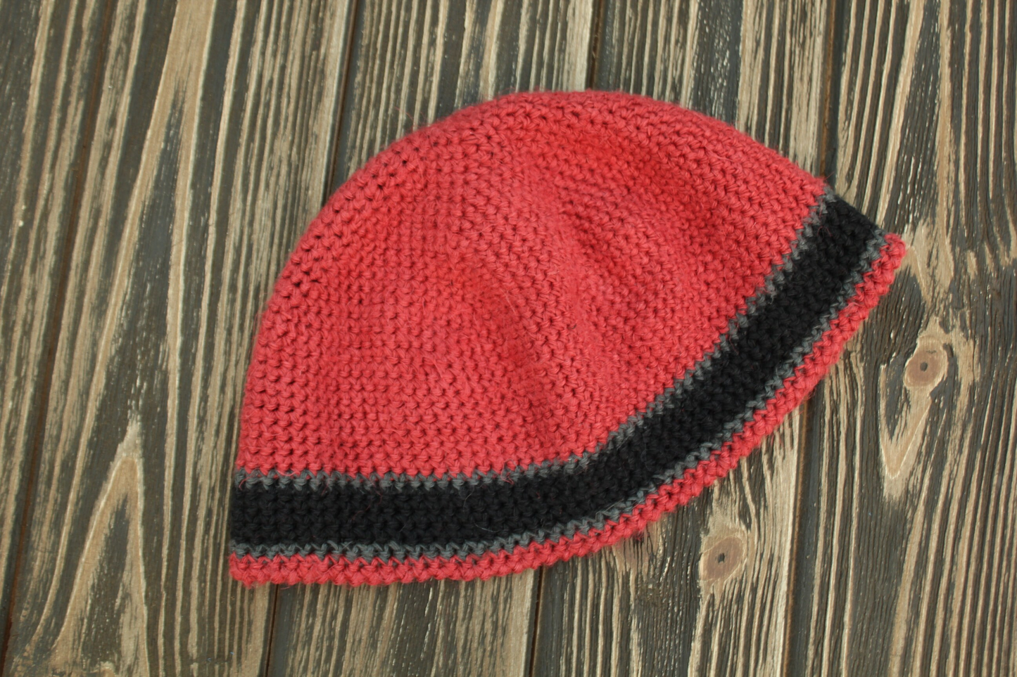 100% Hemp Summer Hat, Crochet Skull Cap, Men’s Eco-Friendly Sun Hat, Handmade Hemp Beanie, Boho Hippie Hat"