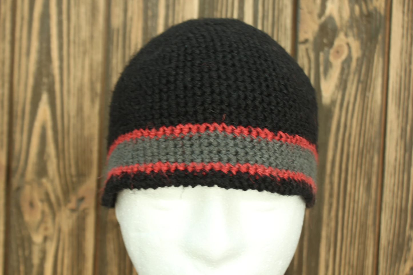 100% Hemp Summer Hat, Crochet Skull Cap, Men’s Eco-Friendly Sun Hat, Handmade Hemp Beanie, Boho Hippie Hat"