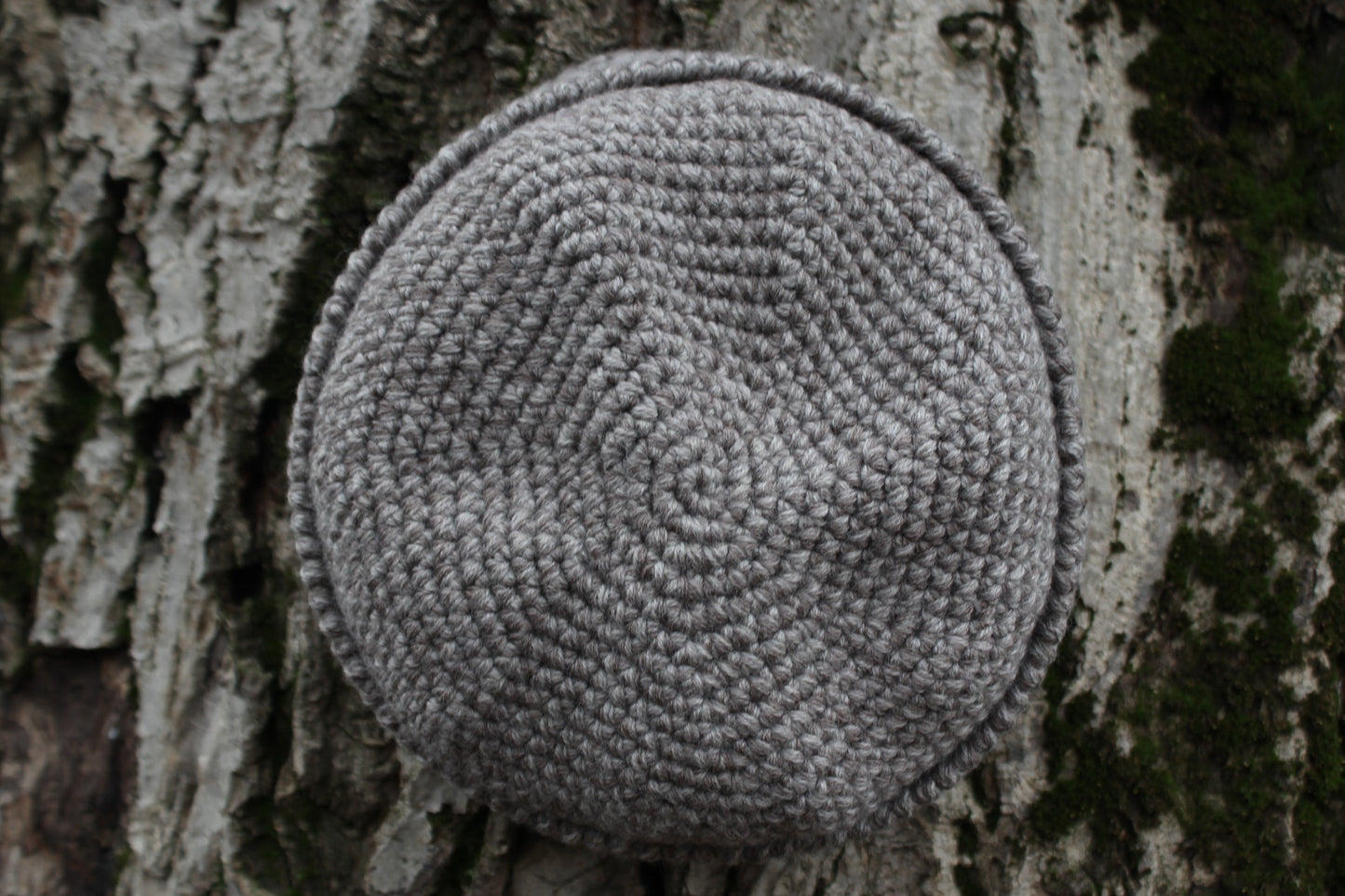 Fisherman Beanie – 100% Merino Wool, Handmade Crochet Watch Cap